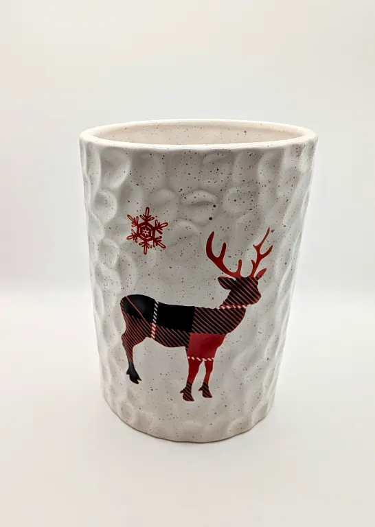Christmas Stag vase