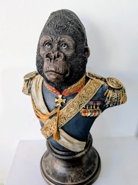 Gorilla Bust Blue Jacket