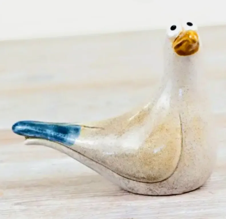 Ceramic seagull